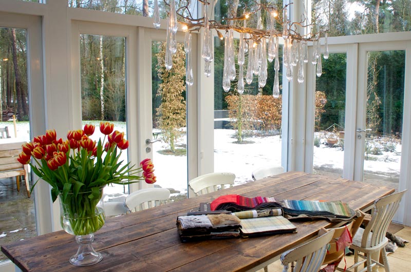 Accent op de natuur in stijlvolle villa